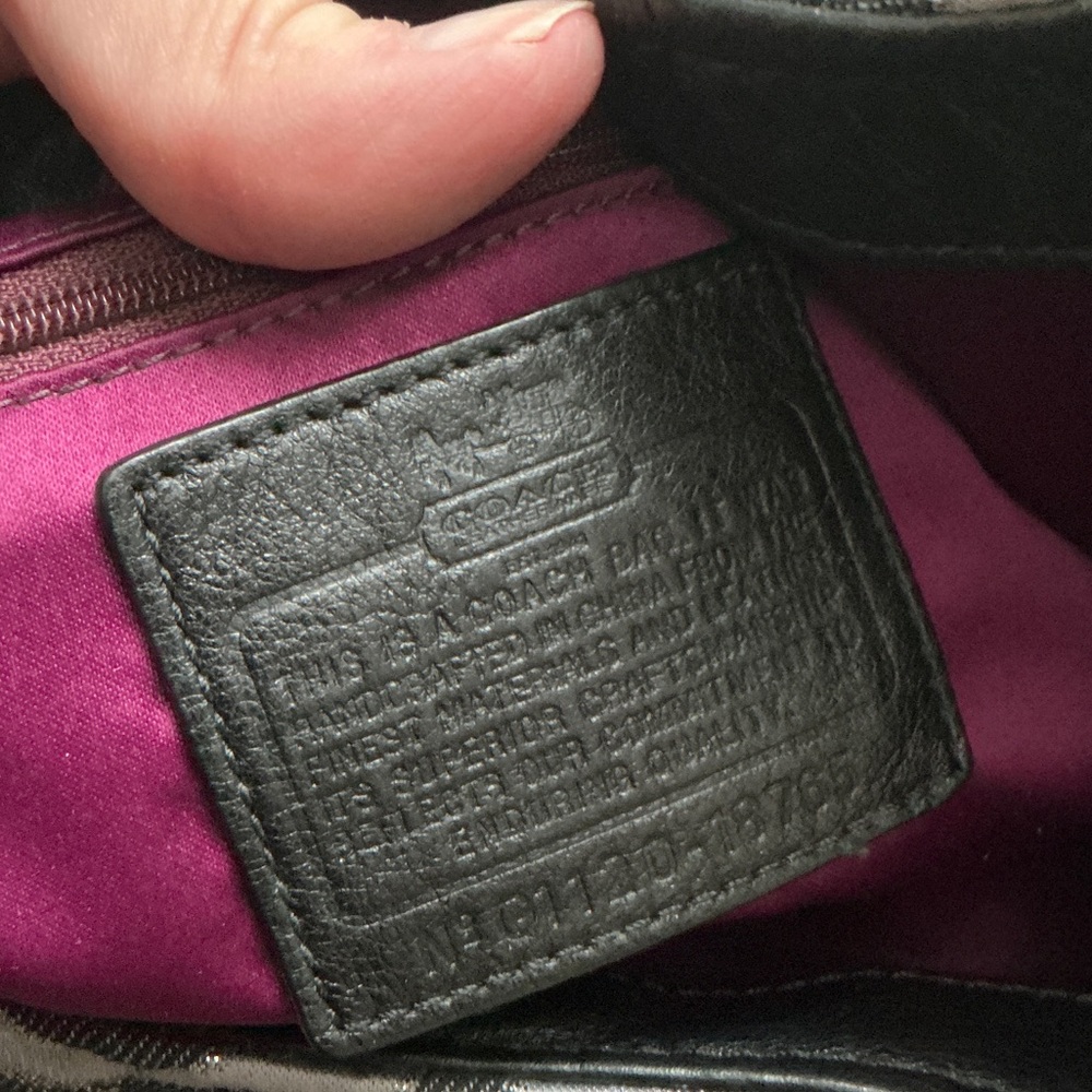 Coach Madison Maggie Op Art Shoulder Bag - Picture 11 of 12